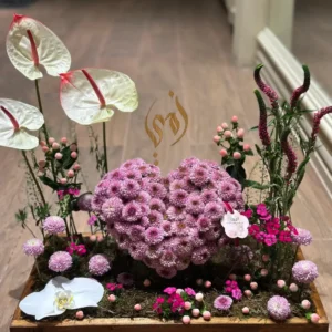 Mother’s Heart: Luxury Heart-Shaped Mother’s Day Flowers